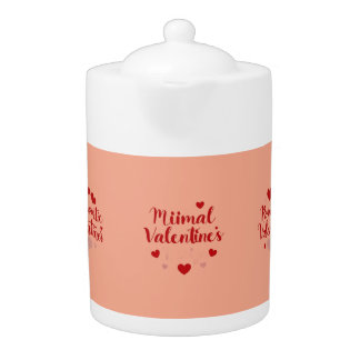 Minimal Valentine’s Day Love Typography Design | R Teapot