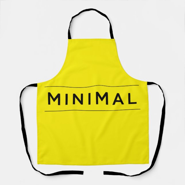 Minimal Vibes Apron (Front)