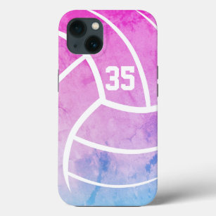 : iPhone 12/12 Pro Volleyball Jersey Number #17 Seventeen No 17  Game Play Case : Cell Phones & Accessories