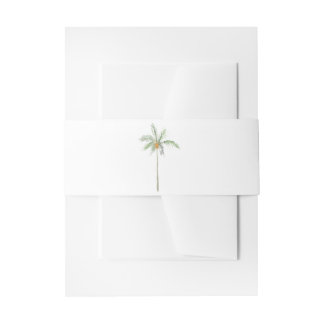 Minimal Watercolour Palm Tree Belly Band