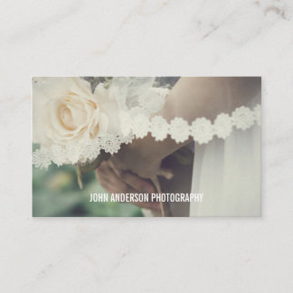 Minimal Wedding Photography Business Card