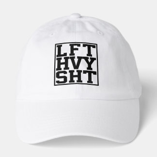 Minimal White Aesthetic Abstract Hat