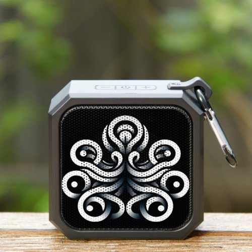 Minimal Zen Sacred Geometric Mandala Abstract Bluetooth Speaker