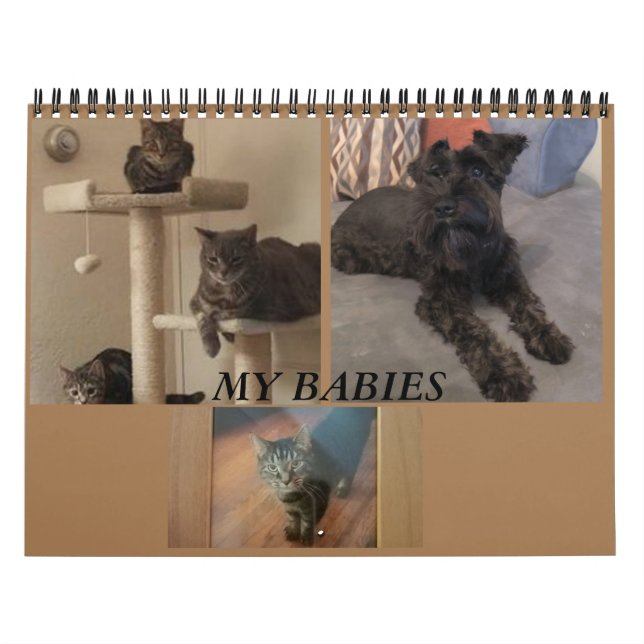 Minimalism  Calendar  ANY YEAR/SIZE/COLOR/DESIGN (Cover)