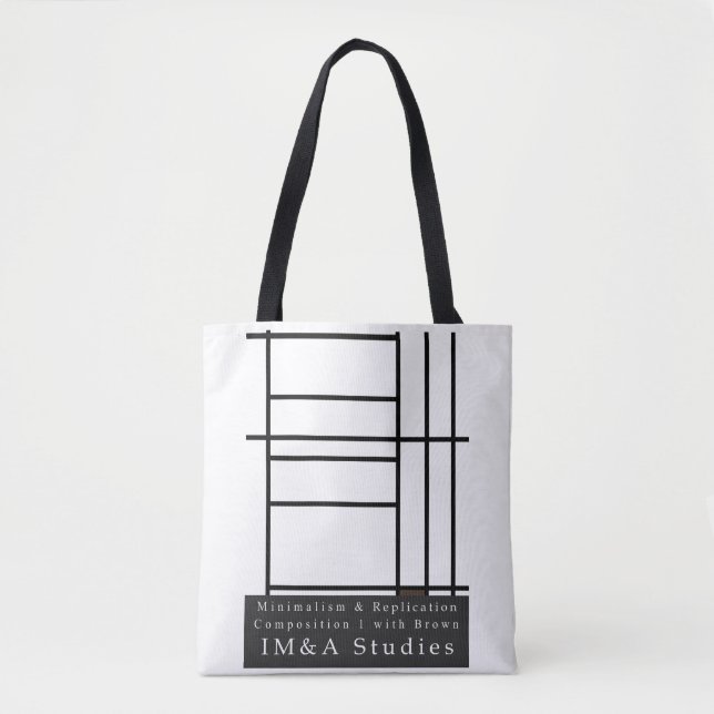 Minimalism Replication 2 Comp 1 with Brown Tote Bag (Front)