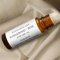 Minimalist 10ml Perfume Oil Roller Bottle Labels