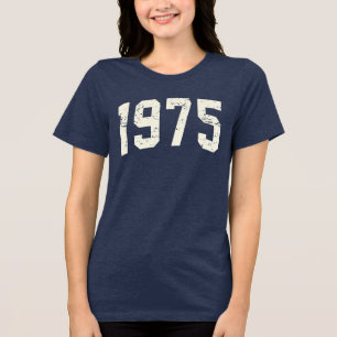 Minimalist 1975 Tee Shirt 50th Birthday Gift