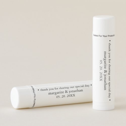 Minimalist_1 BW Lip Balm