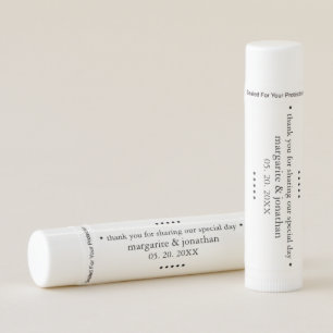 Minimalist-1 B&W Lip Balm
