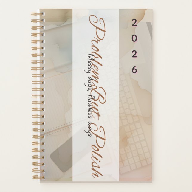 Minimalist 2026 Planner | Goals & Budgeting  (Front)