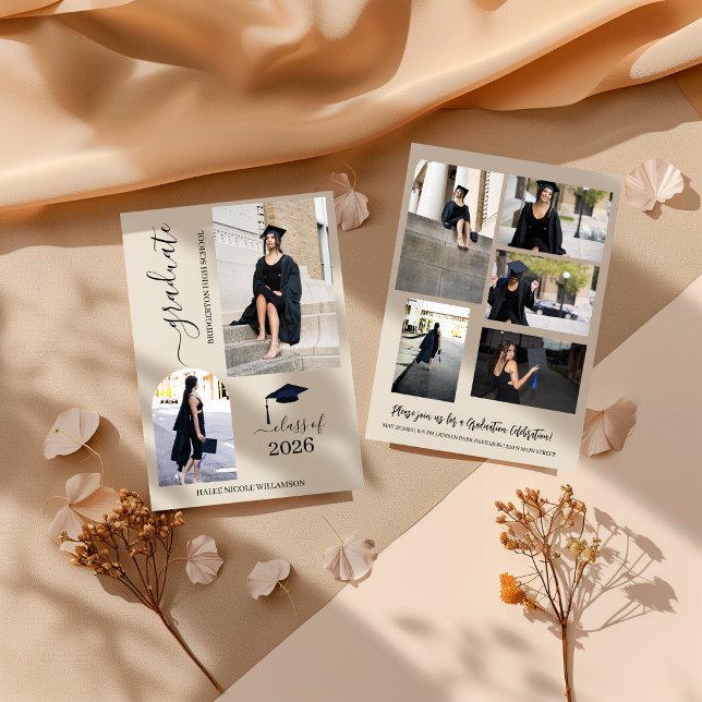 Minimalist 2026 Senior Graduation Announcement (Creator Uploaded)