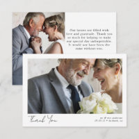 Minimalist 2 Photo Calligraphy Vow Renewal