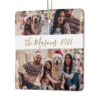 Minimalist 3 Family Photo Collage Christmas 