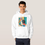 Minimalist 90s Abstract Poster Hoodie