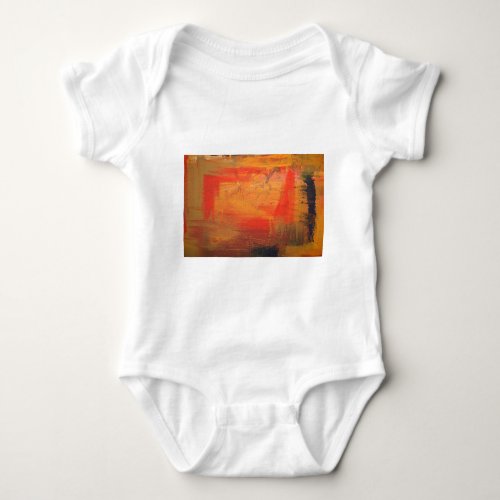 Minimalist Abstract Art Baby Bodysuit