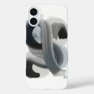 Minimalist Abstract Art iPhone 16 Plus case