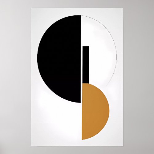 Minimalist Abstract Boho Poster