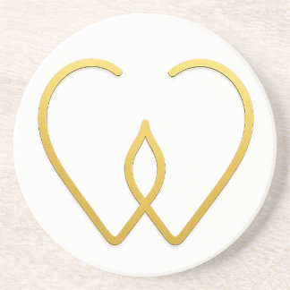 Minimalist Abstract Letter G Coaster