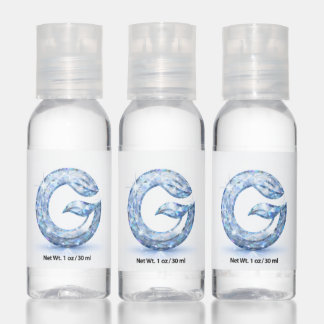 Minimalist Abstract Letter G  Hand Sanitizer