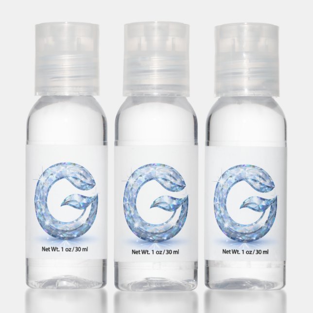 Minimalist Abstract Letter G  Hand Sanitizer (Set)