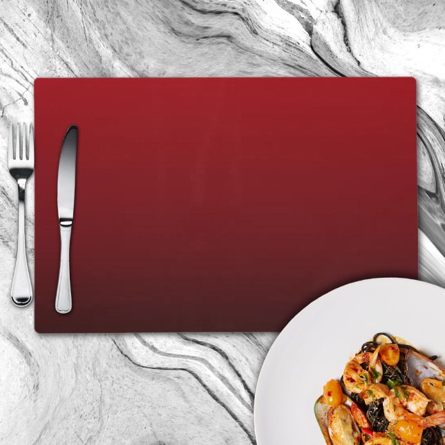 minimalist abstract marsala red burgundy maroon placemat (minimalist abstract marsala red burgundy maroon placemat)