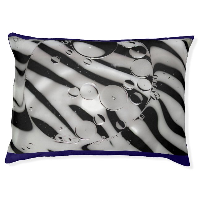 Minimalist Abstract Pet Bed – Nature-Inspired  (Front)