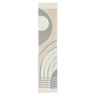 Minimalist Abstract Table Runner