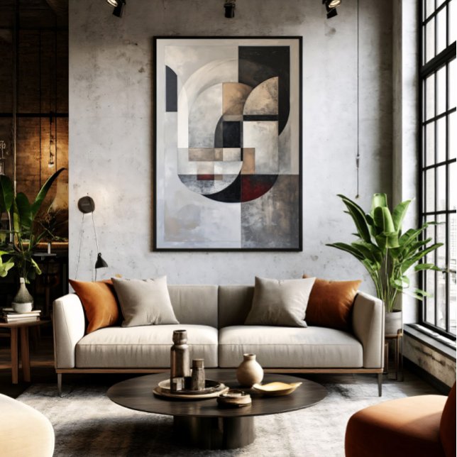 Minimalist Abstraction Canvas Print (Creator Uploaded)