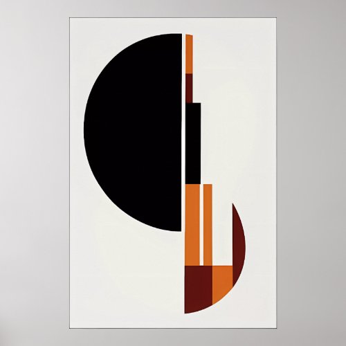 Minimalist Abstraction Poster