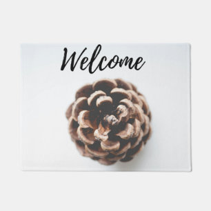 Minimalist Acorn Welcome Doormat