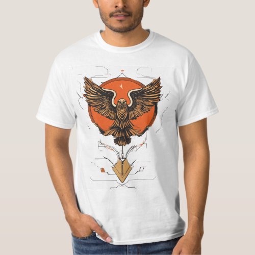 Minimalist Adler Icon T_Shirt