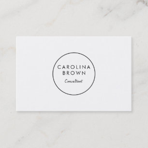 Minimalist Adorable Professional Business Card