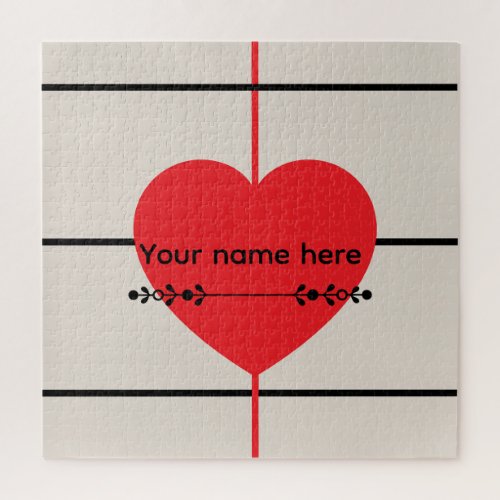 Minimalist Aesthetic Design – Inspirational Quote  Jigsaw Puzzle