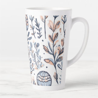 Minimalist Aesthetic Design Latte Mug