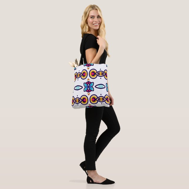 Minimalist Aesthetic Tote Bag Stylish Gift (On Model)