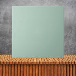 Minimalist Aloe Vera Green Solid Color Ceramic Tile<br><div class="desc">Minimalist Aloe Vera Green Solid Color</div>