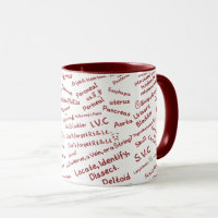 Minimalist Anatomy Pattern Medical Professional Mu