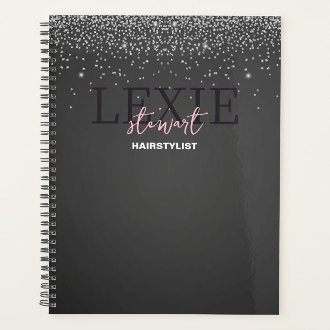 Minimalist and Elegant Hair Stylist Planner (Front)
