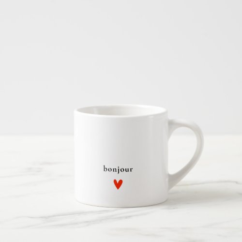 Minimalist and modern Bonjour Espresso Cup