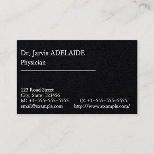 Minimalist and Simple Business Card