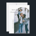 Minimalist Arch Merry Christmas Greetings Card<br><div class="desc">Minimalist and elegant Christmas Holiday photo card. Text and messages can be edited on the back of the card. For more advanced customisation of this design,  e.g. changing layout,  font or text size please click the "CUSTOMIZE" button above. Please contact me for any questions!</div>