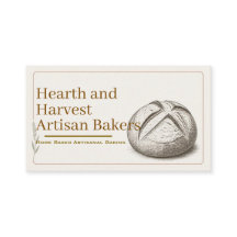 Minimalist Artisan Bakers Round Bread Graphic