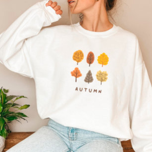 Minimalist Autumn Trees T-Shirt