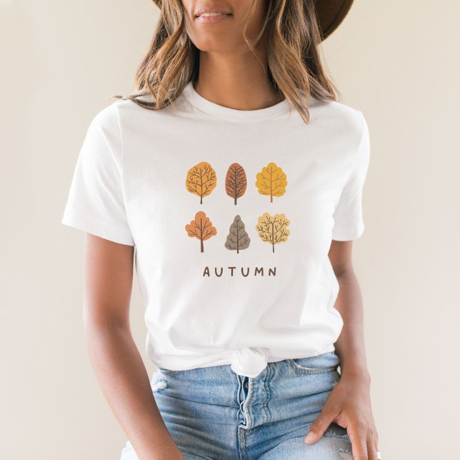 Minimalist Autumn Trees  T-Shirt (Creator Uploaded)