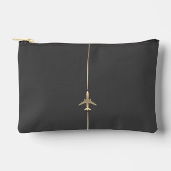 Minimalist Aviation Accessory Pouch by istanbuldesign at Zazzle