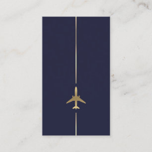 Minimalist Aviation Business Card