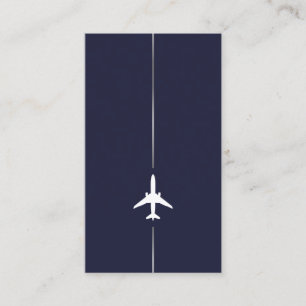 Minimalist Aviation Business Card
