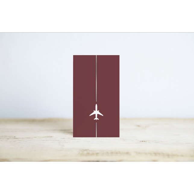Minimalist Aviation Business Card (Creator Uploaded)
