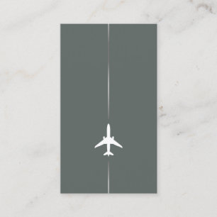 Minimalist Aviation Business Card