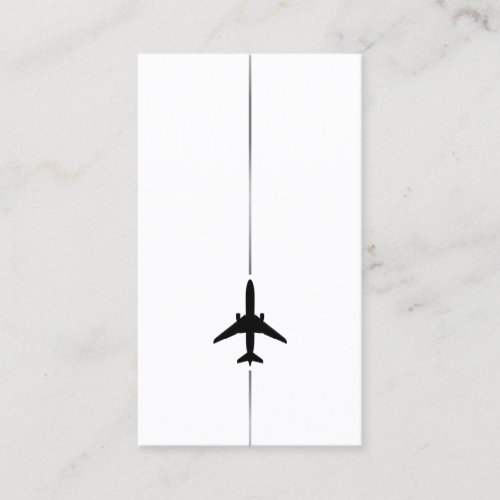 Minimalist Aviation Business Card